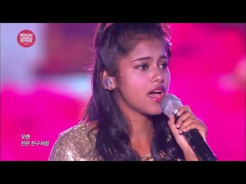 K-POP World Festival Changwon 2016 Prips Priyanka Mazumdar Performance.