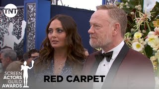 Jared & Allegra Harris: Red Carpet Interview | 26th Annual SAG Awards | TNT video