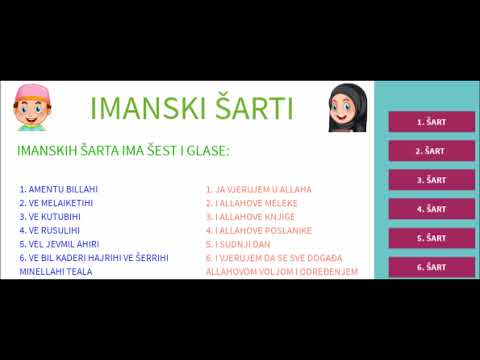 Imanski šarti za djecu | Nermin Avdić | 2021.