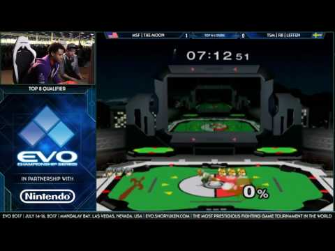 EVO 2017 - MSF | The Moon (Marth) vs. TSM | RB | Leffen (Fox) SSBM Losers Round 5
