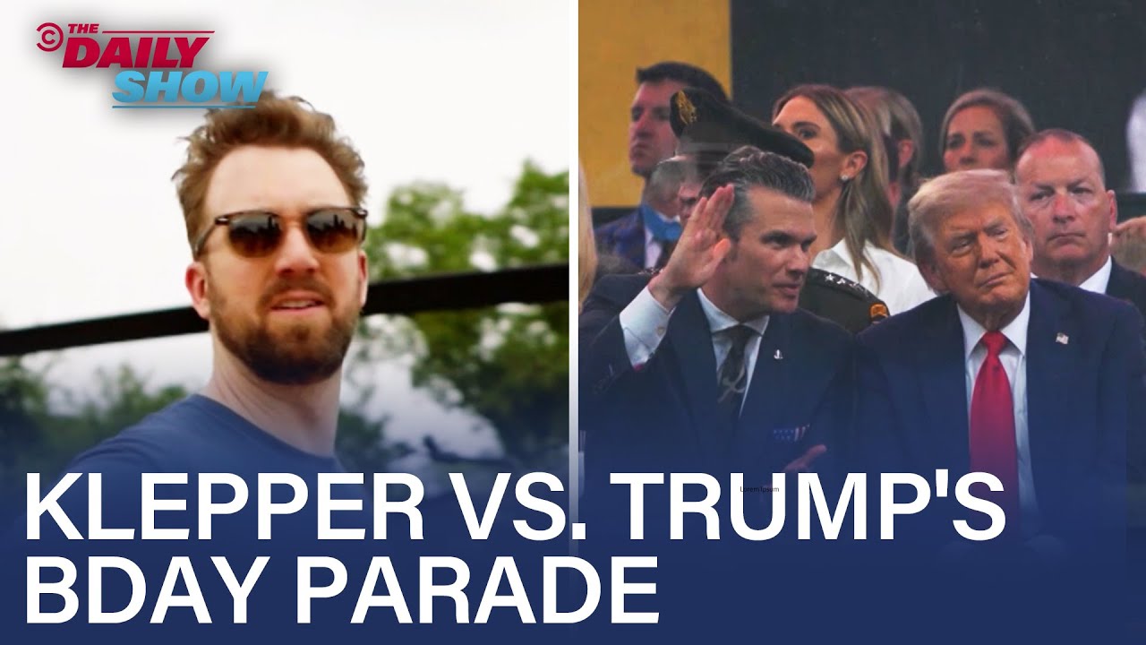 Jordan Klepper Crashes Trump’s Military-Birthday Parade | The Daily Show