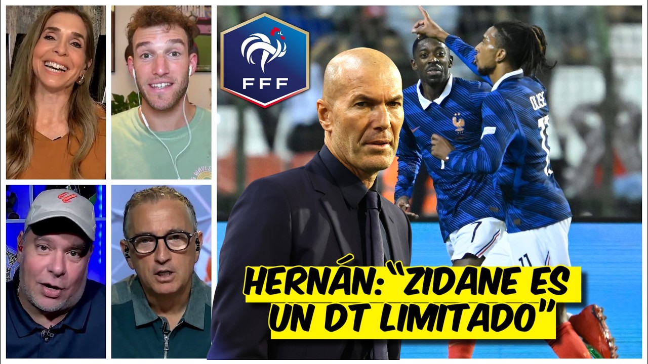 COMENZÓ ERA de ZIDANE con FRANCIA. "UN DT LIMITADO", dice Hernán Pereyra | Exclusivos