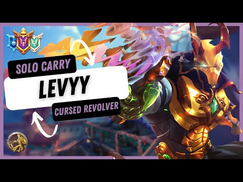 Solo Carry Levyy (Master) Androxus Cursed Revolver Paladins Ranked Competitive
