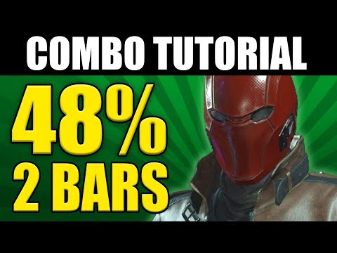 Injustice 2 - Red Hood: 48% Combo Tutorial - 2 Bars!