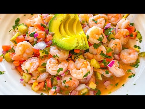 CÓMO HACER UN BUEN CEVICHE DE CAMARONES PARA EL VERANO 🦐☀️💥