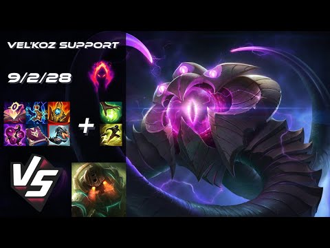 SUPPORT Vel'Koz vs Nautilus - EU Grandmaster Patch 25.24