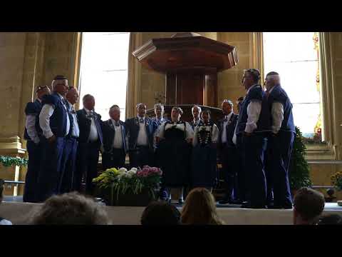 WSJV Jodlerfest Yverdon 2018 Jodlerklub Edelweiss Freiburg Fruehligszyt (Hans Müller-Luchsinger)