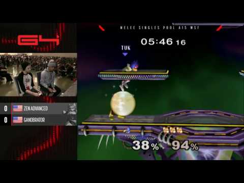Genesis 4 - ADVANCED (Fox) vs. Ganobrator (Falco) - SSBM Pools