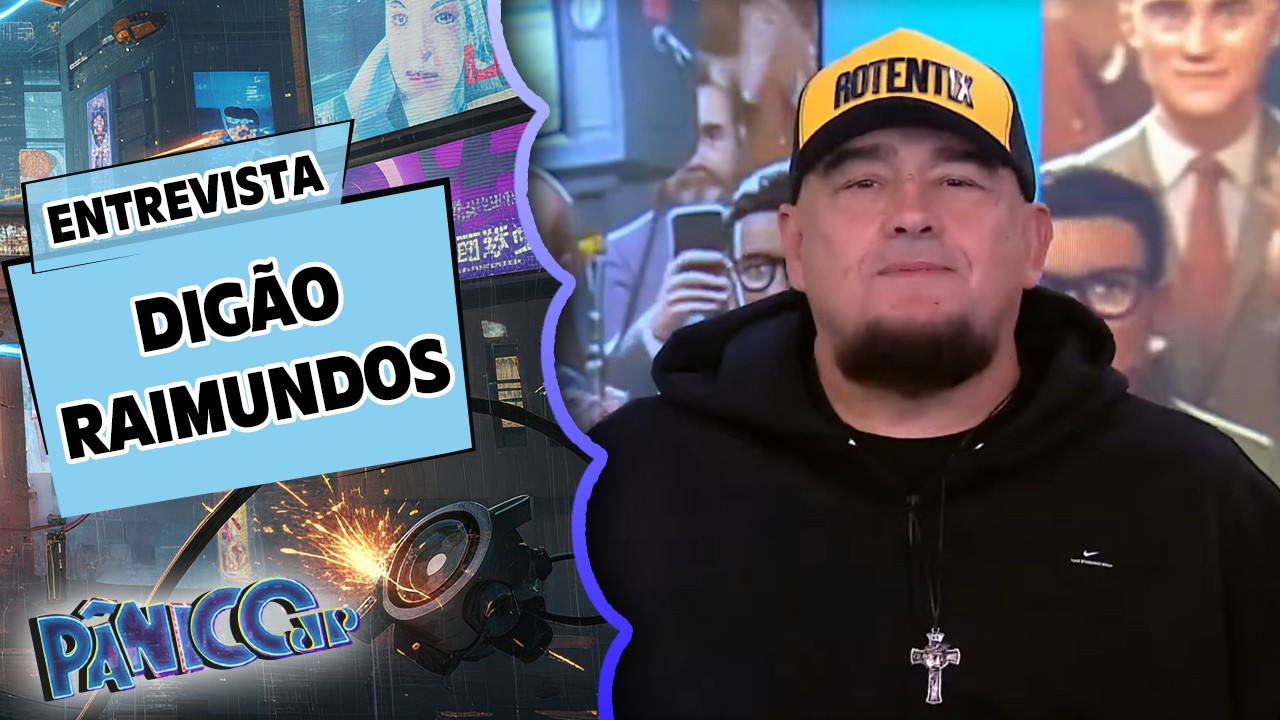 DIGÃO NO PÂNICO PRA CONTAR BASTIDORES DOS RAIMUNDOS, SAÍDA DE RODOLFO E VÍCIO NAS DROGAS; ÍNTEGRA