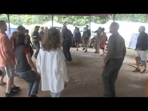 Charlie Burton Flatfoot Dancing Lesson 1 Clifftop 2009