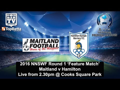 2016 Northern NSW NPL - Round 1 - Feature Match - Maitland v Hamilton