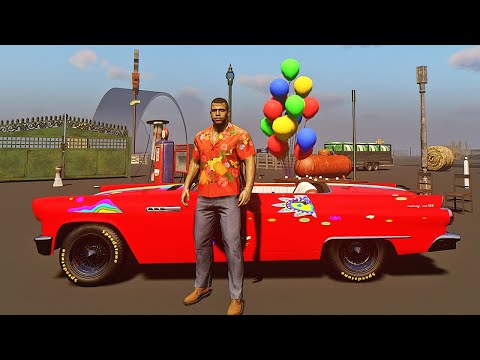 Mafia 3 Beta - Loop Racetrack + Destructible Objects