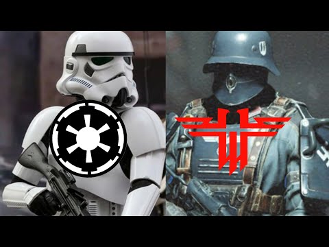 The Imperial Colossus SS March MASHUP - Star Wars & Wolfenstein ll