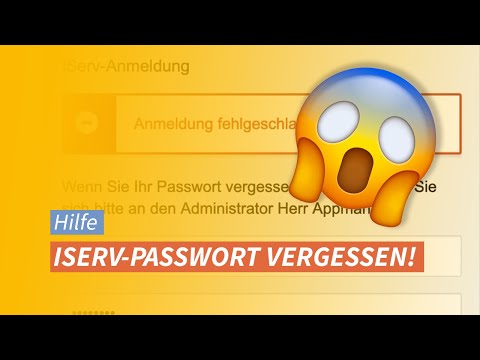 IServ-Passwort vergessen – was nun?
