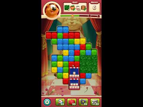 Toon Blast Level 6191 - NO BOOSTERS 🐻🐺🐱 | SKILLGAMING ✔️