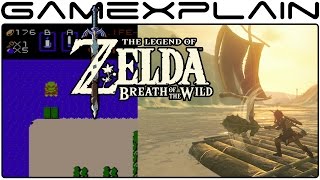 Nintendo Shares Zelda: Breath of Wild Comparison Shots to Original Game
