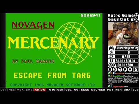 RGG S02E941 - Mercenary: Escape from Targ (AMIGA) - $$$