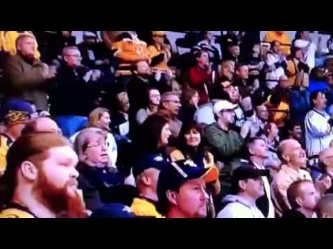 Fan picks nose and eats it!