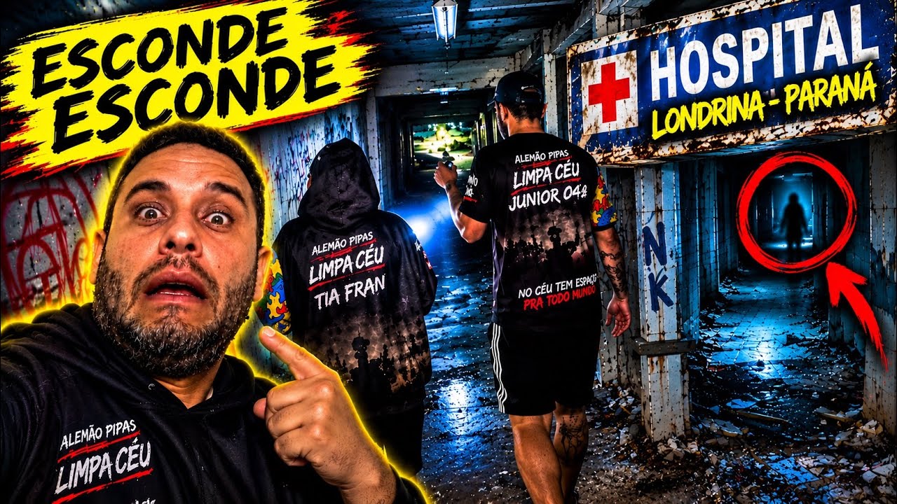 ESCONDE ESCONDE NO HOSPITAL ABANDONADO EM LONDRINA 