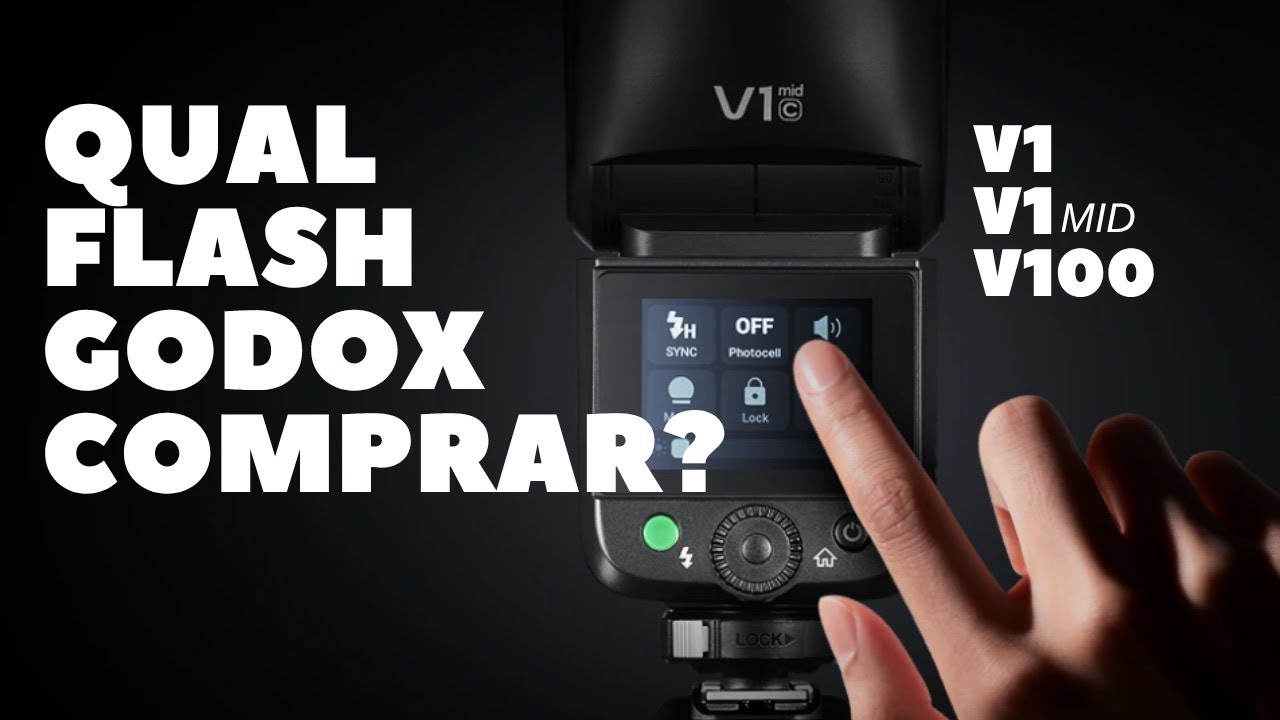Qual Flash Godox Comprar? V1, V1 Pro, V100 ou V10: O Guia Definitivo