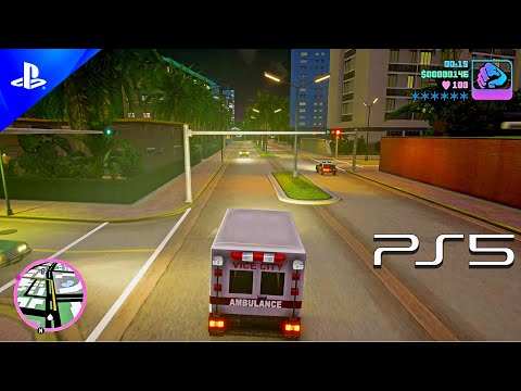 (PS5) GTA VICE CITY Looks Insane On PS5 | 4K HDR Gameplay Ultra High Graphics 60fps