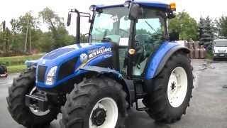 preview picture of video 'Ciągnik New Holland TD5. TIER 3 / WarpolAgroTV'