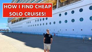 Here's How I Cruise Solo CHEAPER Than Most Other People!