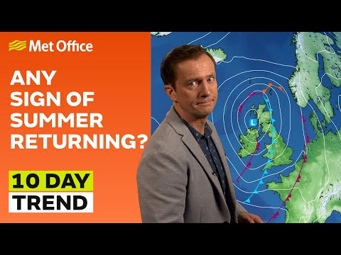 10 Day Trend 12/07/2023 – Calmer next week, but its all relative - Met Office Weather Forecast
