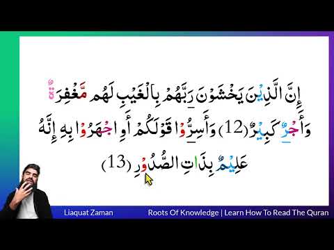 Learn to Read #quran #191 Surah al Mulk 3/5 #tajweed