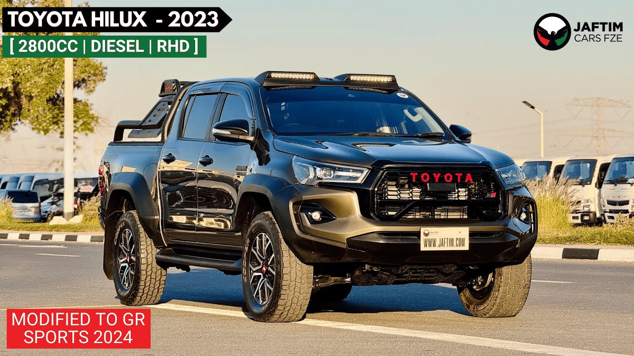 Toyota Hilux GR SPORTS KIT INSTALLED | 2.8 DIESEL ENGINE | RHD | JAFT0194 video