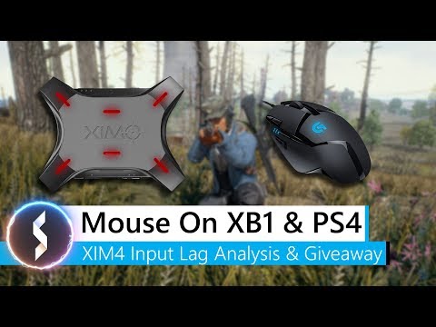 Mouse on XB1 & PS4, XIM4 Input Lag Analysis and Giveaway! Video