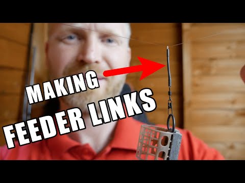 FEEDER FISHING - HOW TO MAKE FEEDER LINKS - WHY WE USE FEEDER LINKS PLUS THE BEST FEEDER RIG!!