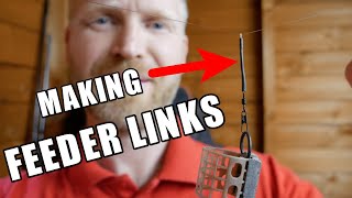 FEEDER FISHING - HOW TO MAKE FEEDER LINKS - WHY WE USE FEEDER LINKS PLUS THE BEST FEEDER RIG!!