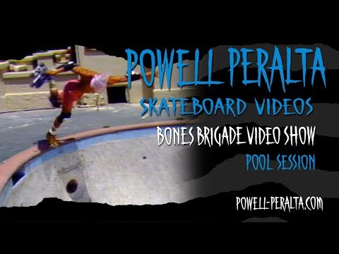 BONES BRIGADE VIDEO SHOW CH. 2  POOL SESSION