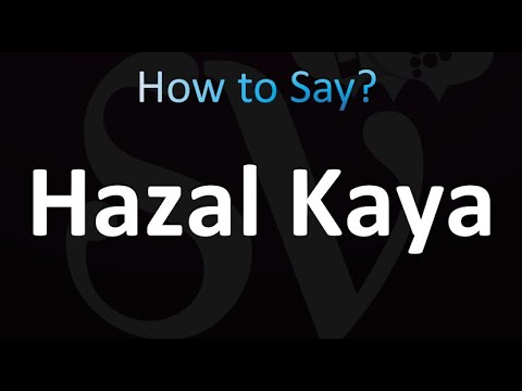 How to Pronounce Hazal Kaya (Correctly!)