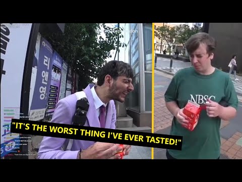 Nick White Tries "Korean Soju" With Ice Poseidon