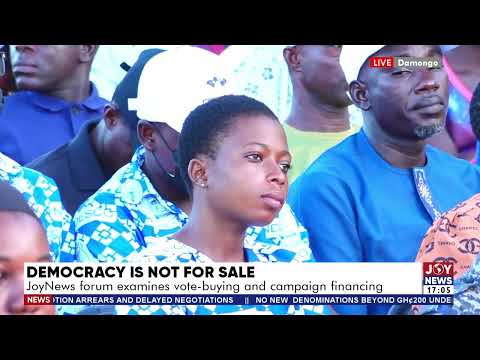 ‘Democracy Is Not For Sale’ Forum: The demand on politicians have created competitions among them.