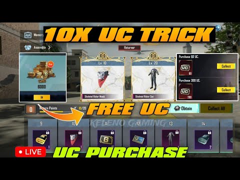 😍Free Uc Event ✅ Welcome Back & Return Event 🤑 BGMI UC UP EVENT NEW TRICK 🔥 10 TIMES BONUS UC TRICK
