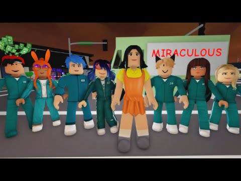 Miraculous Ladybug 🐞 Characters in Squid Game be Like... PART 2 (Meme) | Roblox Brookhaven 🏡RP