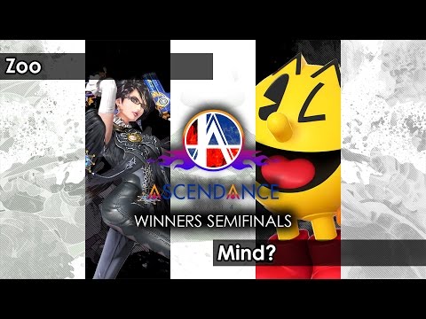 Smash 4: Zoo (Bayonetta) V Mind? (Pac-Man) - Ascendance 15 Tournament SSB4