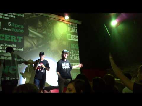 Kaz/KaeM - Zajawa/Cześć Kacper/Skill (live Reaktywacja Działdowo 2013)