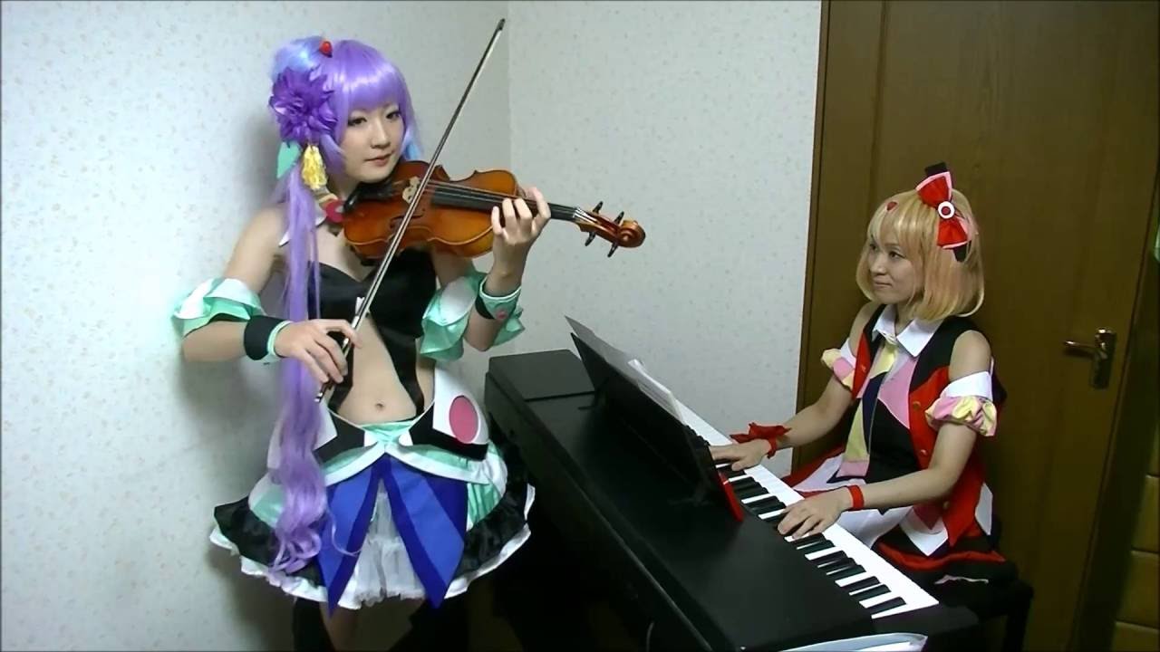 マクロスΔ(デルタ)【絶対零度θノヴァティック】ヴァイオリンとピアノで演奏してみたMACROSS DELTA【Absolute zero Nova tick】