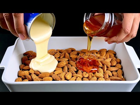 Nuts and condensed milk! Secret trick for a festive dessert - no baking required!