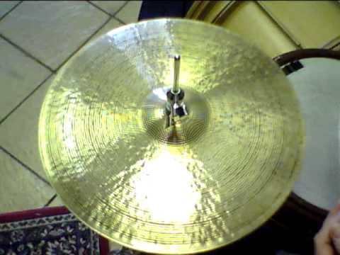 14" Hi-hats, 1039g & 1209g - Handcrafted by Craig Lauritsen .MOV