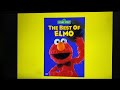 Sesame Street The Best Of Elmo DVD Preview