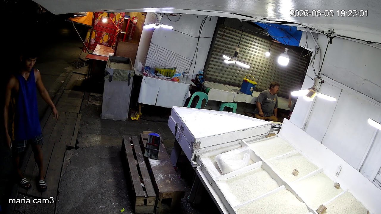 Live webcam view of Inside Agdao Public Market Stall