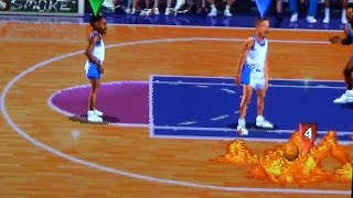 "Fatality" Code in NBA Jam T.E. (Arcade)