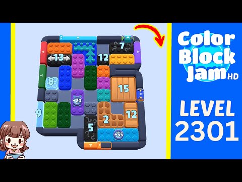 Color Block Jam Level 1393 (2301) Solution Walkthrough