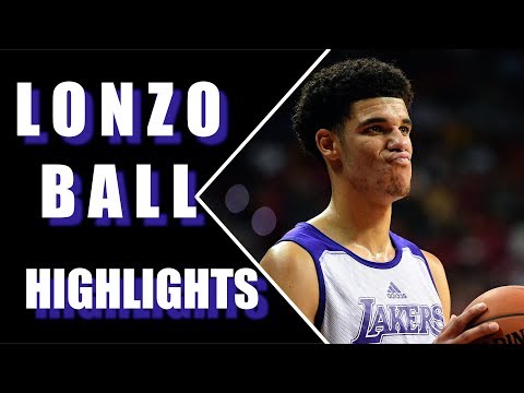 Lonzo Ball Scores 36 Points in Kobe's Against the Sixers | NBA Summer League Highlights