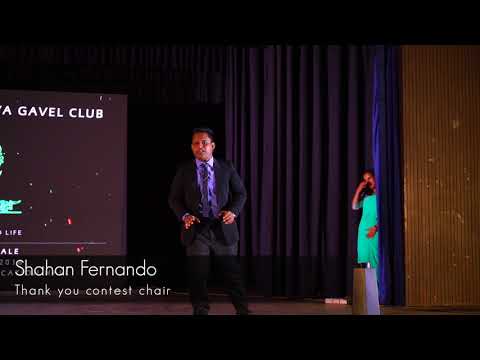 C6 Shahan Fernando - "Thank you Contest Chair"